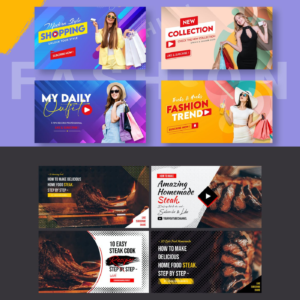500+ YouTube Thumbnail Templates Pack: Elevate Your Video Presence