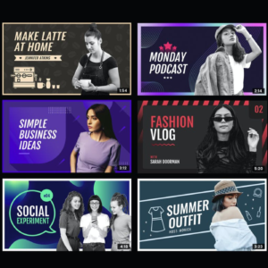 500+ YouTube Thumbnail Templates Pack: Elevate Your Video Presence