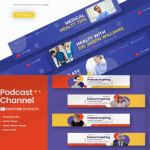350+ YouTube Channel Art Pack: Elevate Your Channel Presence