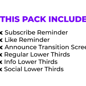 YouTube Elements Pack 6